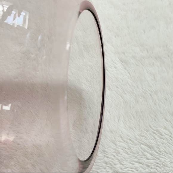 Anthro Ombre Glass Cloche Hurricane Candle Holder Blush Amber - Picture 4 of 16